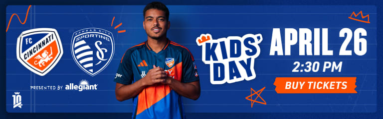 Buy tickets to FC Cincinnati vs Sporting Kansas City