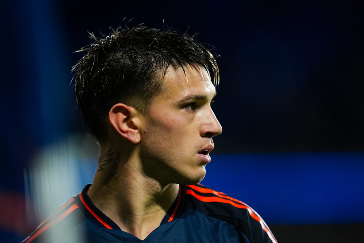 CINCINNATI, OHIO - APRIL 5: FC Cincinnati against New England Revolution on April 5, 2025 at TQL Stadium in Cincinnati, Ohio.