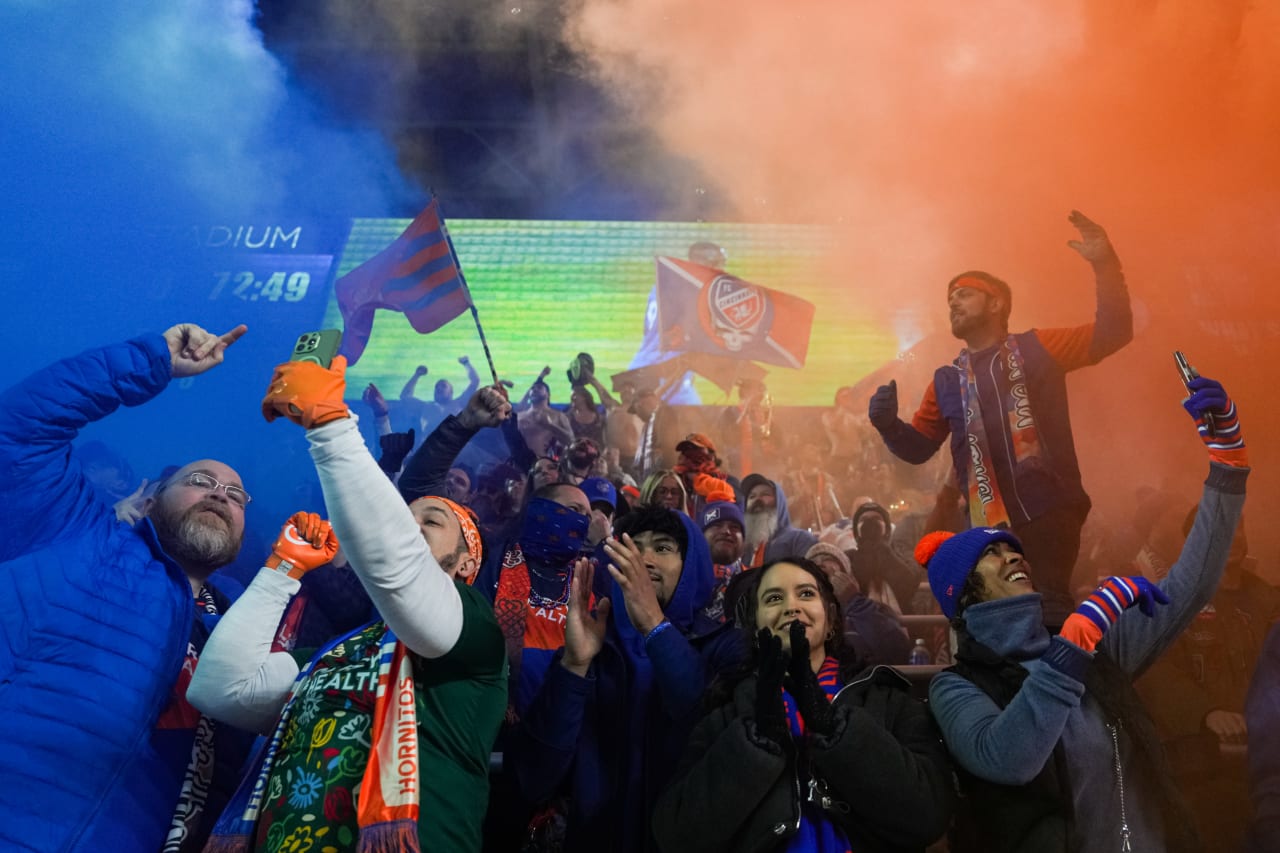 CINCINNATI, OHIO - MARCH 8: FC Cincinnati against Toronto FC on March 8, 2025 at TQL Stadium in Cincinnati, Ohio.