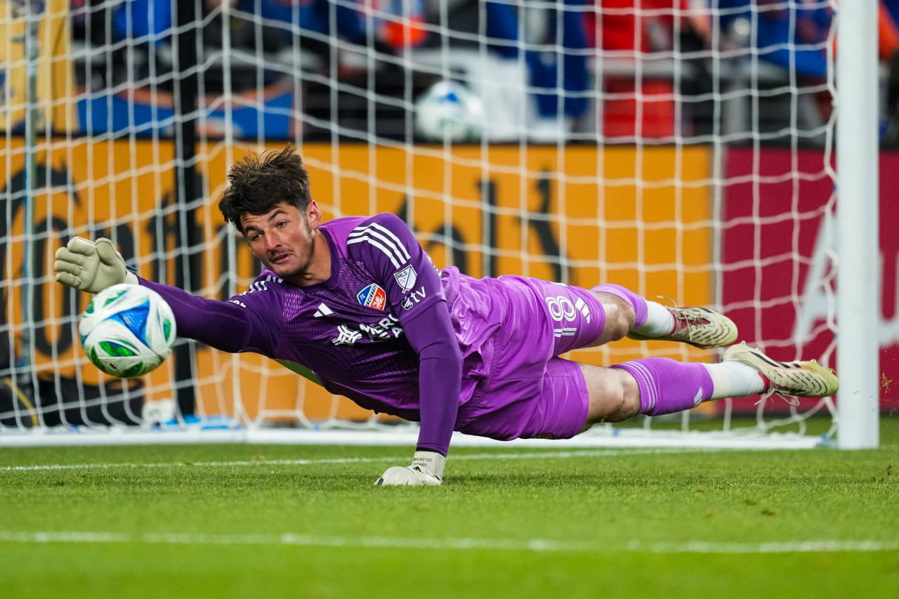 CINCINNATI, OHIO - FEBRUARY 22: FC Cincinnati against New York Red Bulls on February 22, 2025 at TQL Stadium in Cincinnati, Ohio.