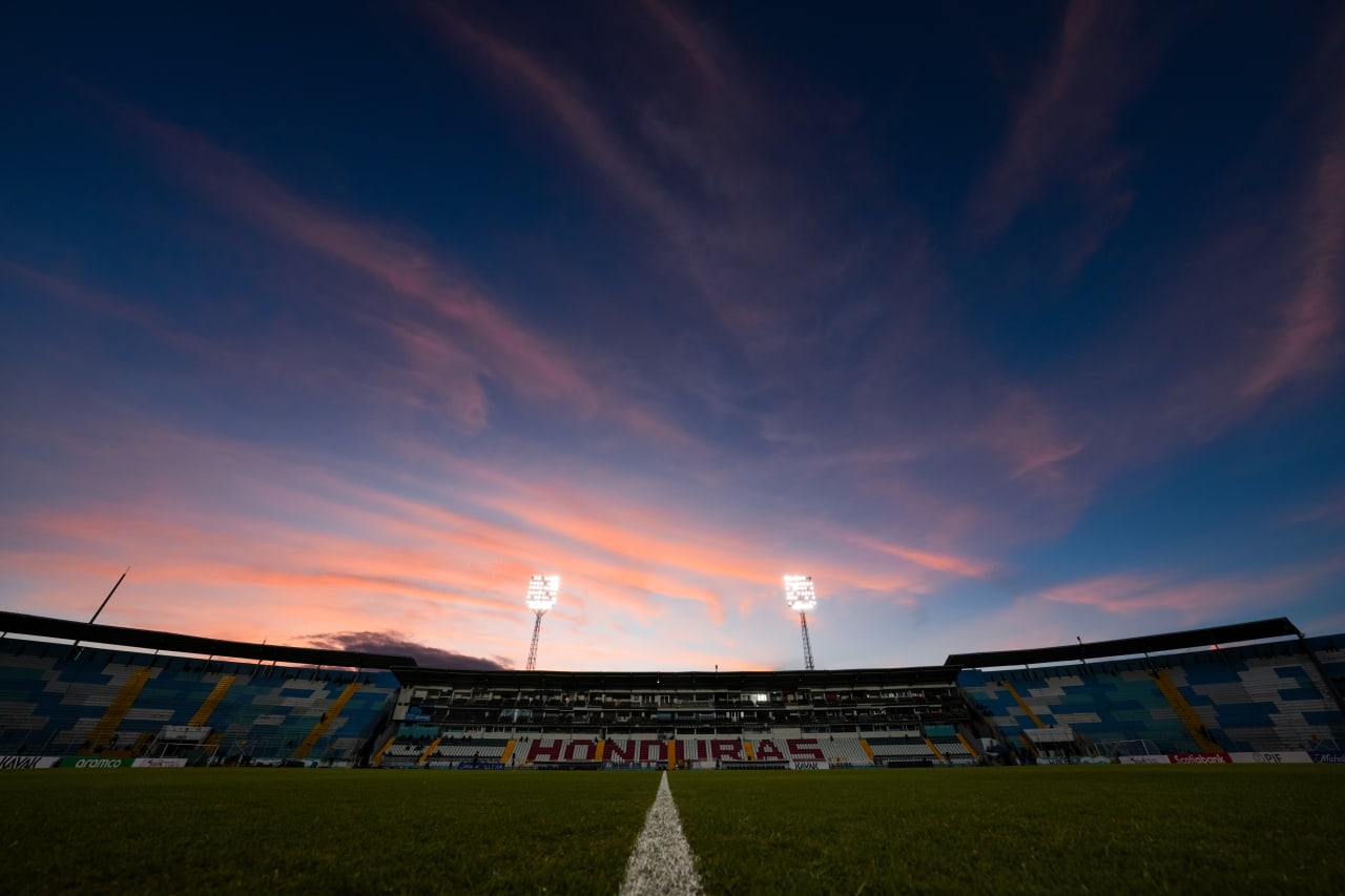 TEGUCIGALPA, HONDURAS - FEBRUARY 19: FC Cincinnati during a Concacaf Champions Cup match against FC Motagua on February 19, 2025 at Estadio Nacional in Tegucigalpa, Honduras.