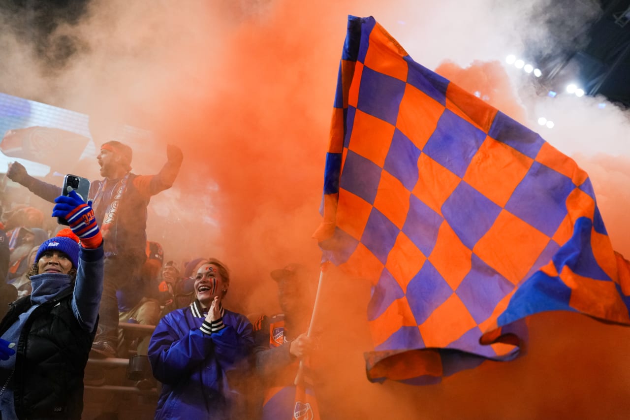 CINCINNATI, OHIO - MARCH 8: FC Cincinnati against Toronto FC on March 8, 2025 at TQL Stadium in Cincinnati, Ohio.