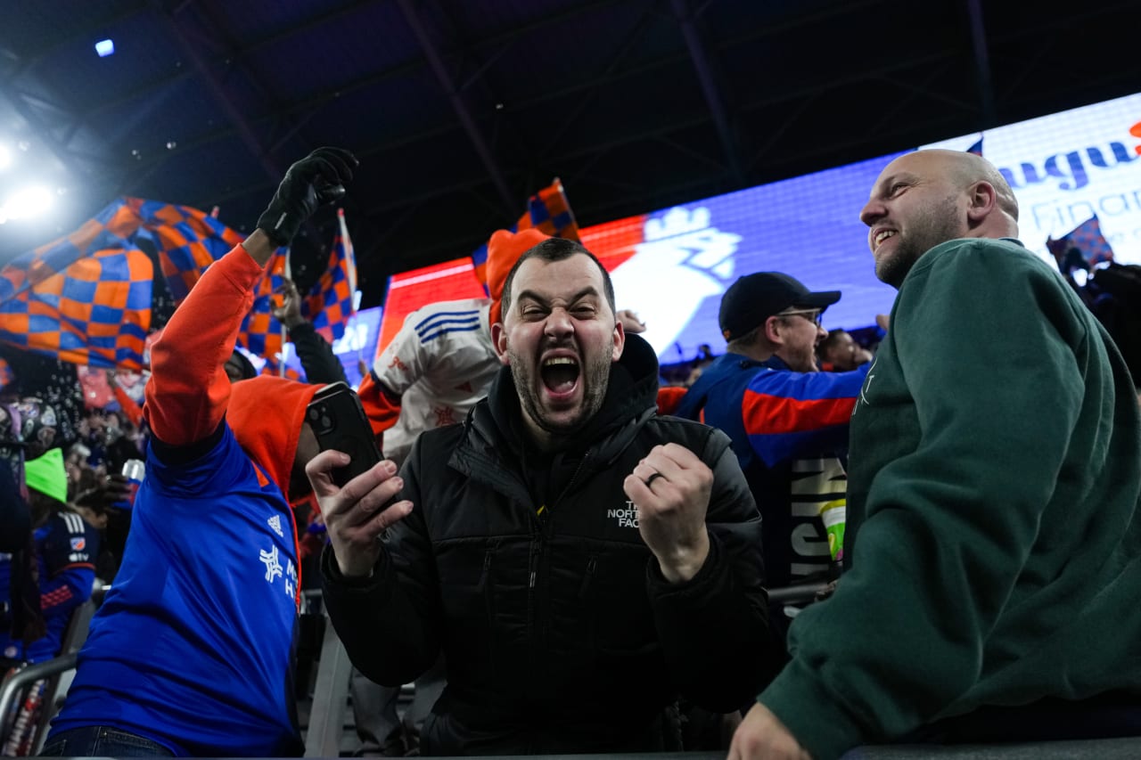 CINCINNATI, OHIO - MARCH 8: FC Cincinnati against Toronto FC on March 8, 2025 at TQL Stadium in Cincinnati, Ohio.