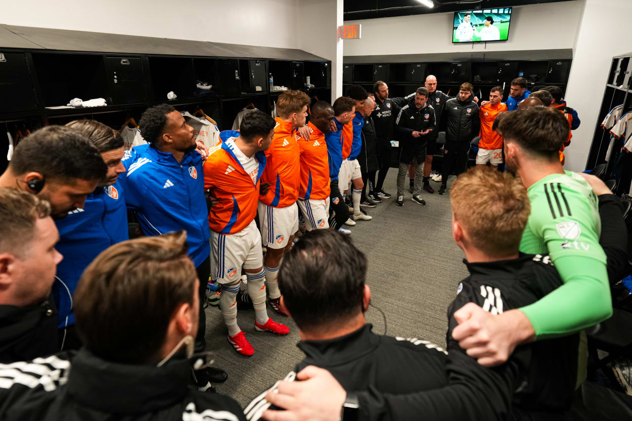 WASHINGTON, D.C. - APRIL 12: D.C. United against FC Cincinnati on April 12, 2025 at Audi Field in Washington, D.C.