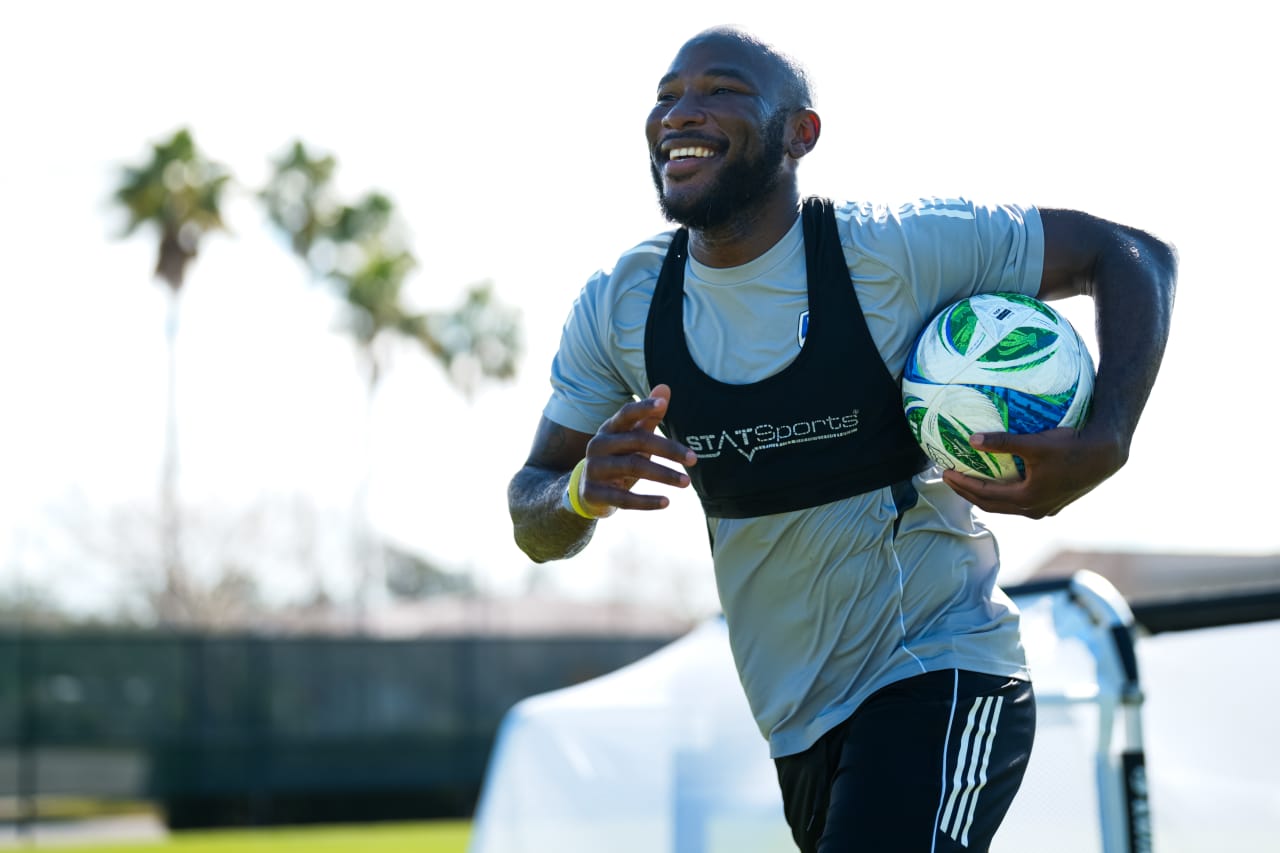 CLEARWATER, FLORIDA - FEBRUARY 9: FC Cincinnati during preseason training on February 9, 2025 at Walter Campbell Sports Park in Clearwater, Florida.