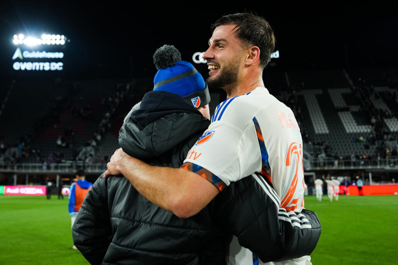 WASHINGTON, D.C. - APRIL 12: D.C. United against FC Cincinnati on April 12, 2025 at Audi Field in Washington, D.C.