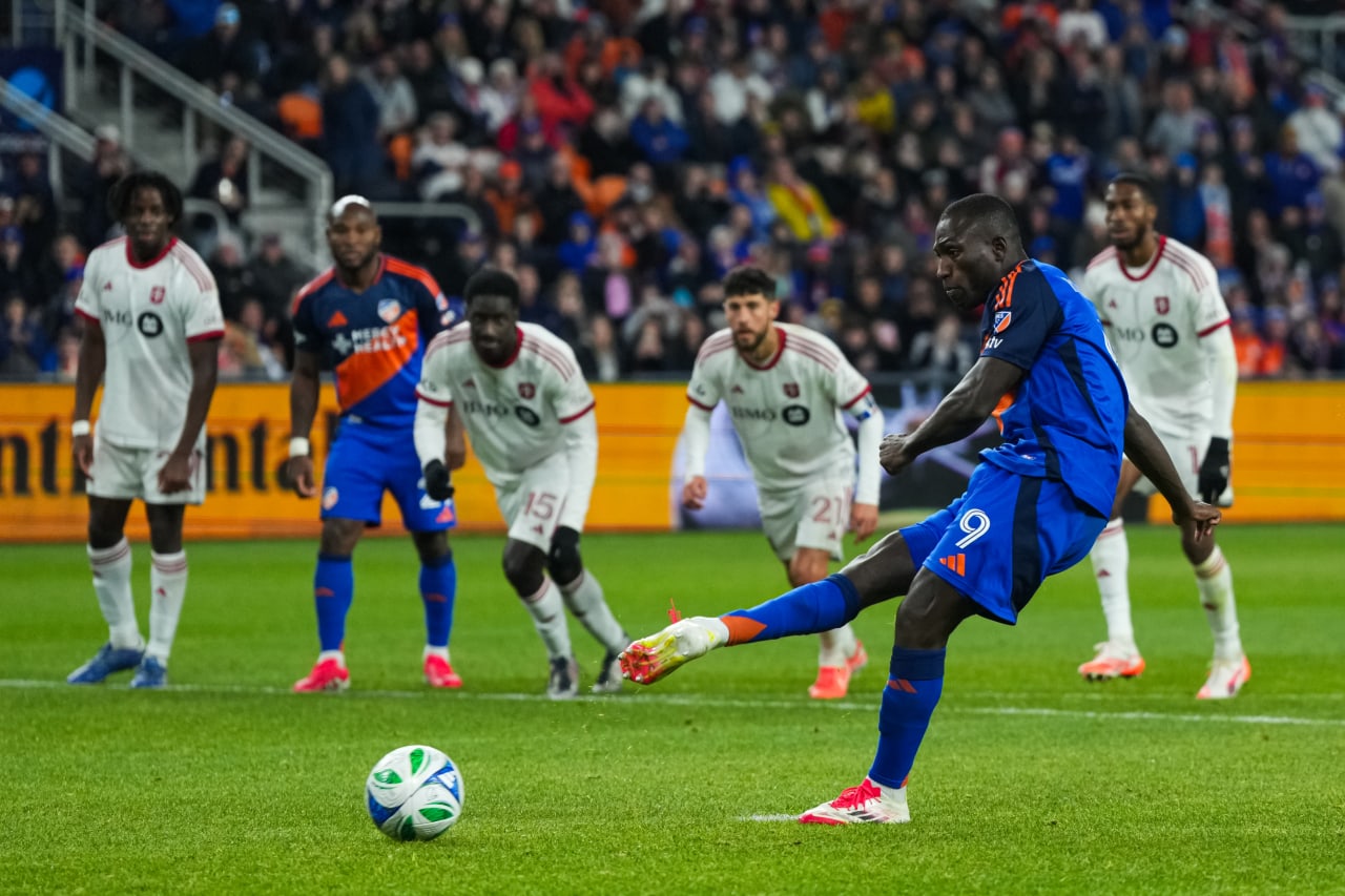 CINCINNATI, OHIO - MARCH 8: FC Cincinnati against Toronto FC on March 8, 2025 at TQL Stadium in Cincinnati, Ohio.
