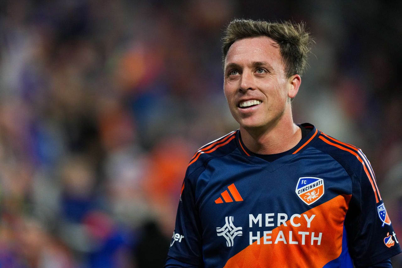 CINCINNATI, OHIO - MARCH 8: FC Cincinnati against Toronto FC on March 8, 2025 at TQL Stadium in Cincinnati, Ohio.