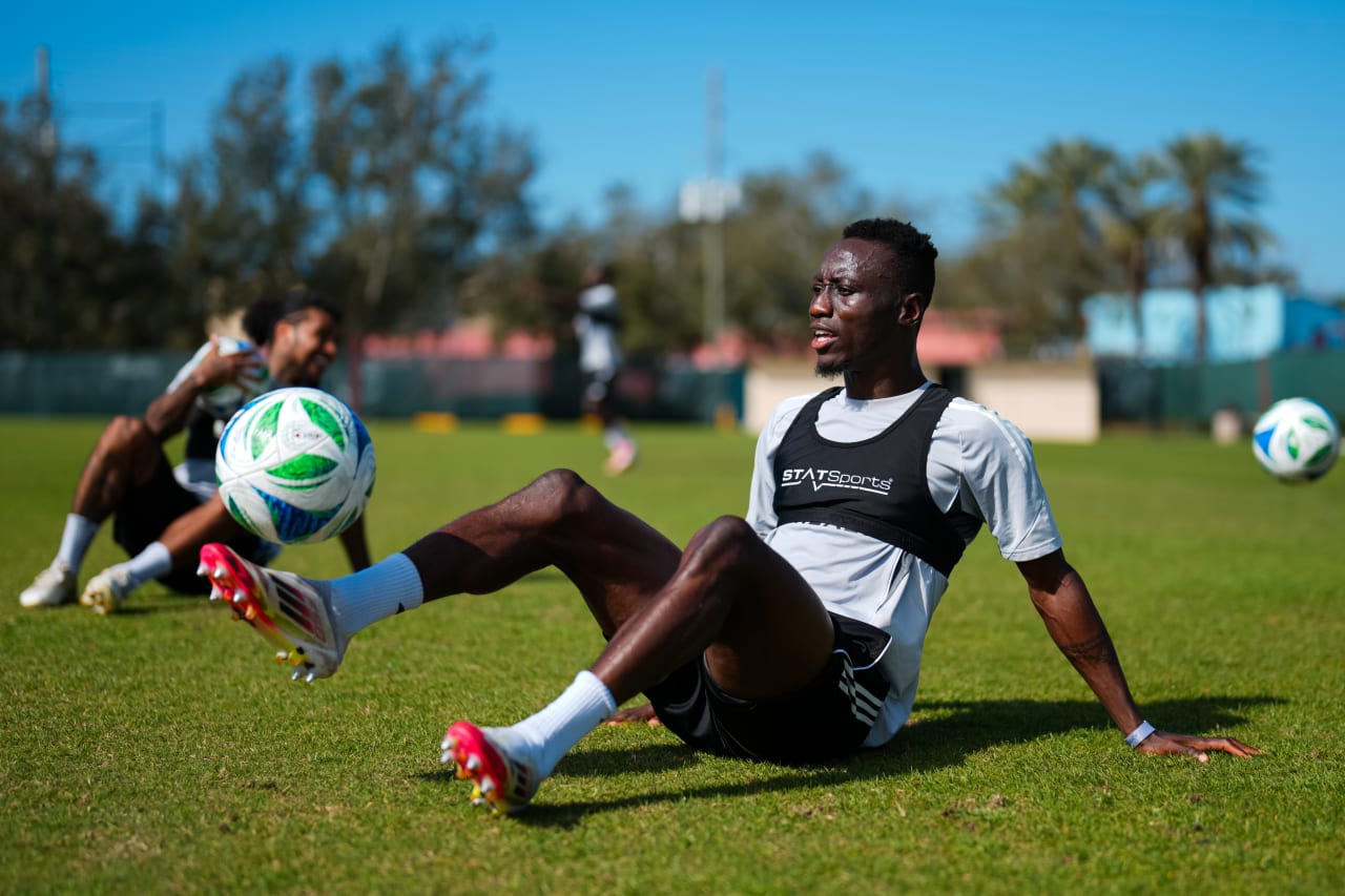 CLEARWATER, FLORIDA - FEBRUARY 9: FC Cincinnati during preseason training on February 9, 2025 at Walter Campbell Sports Park in Clearwater, Florida.