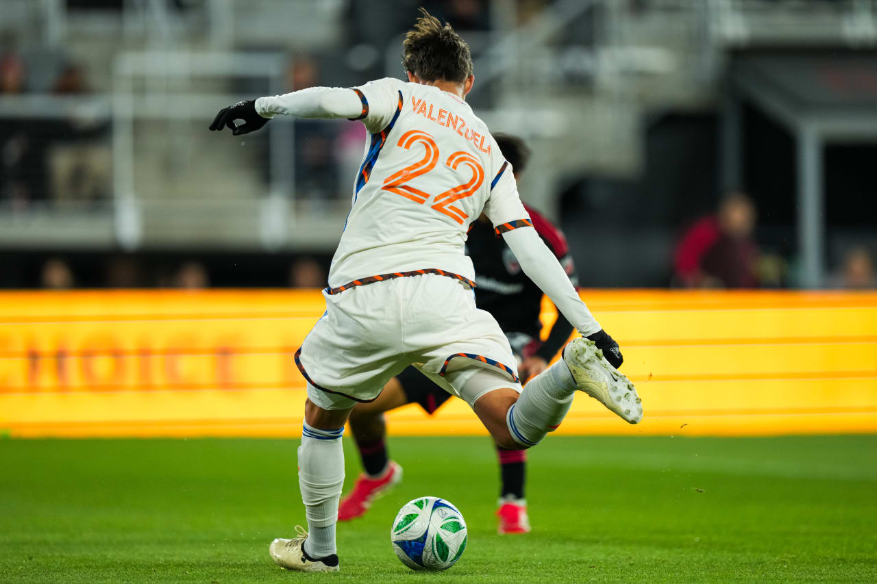 WASHINGTON, D.C. - APRIL 12: D.C. United against FC Cincinnati on April 12, 2025 at Audi Field in Washington, D.C.