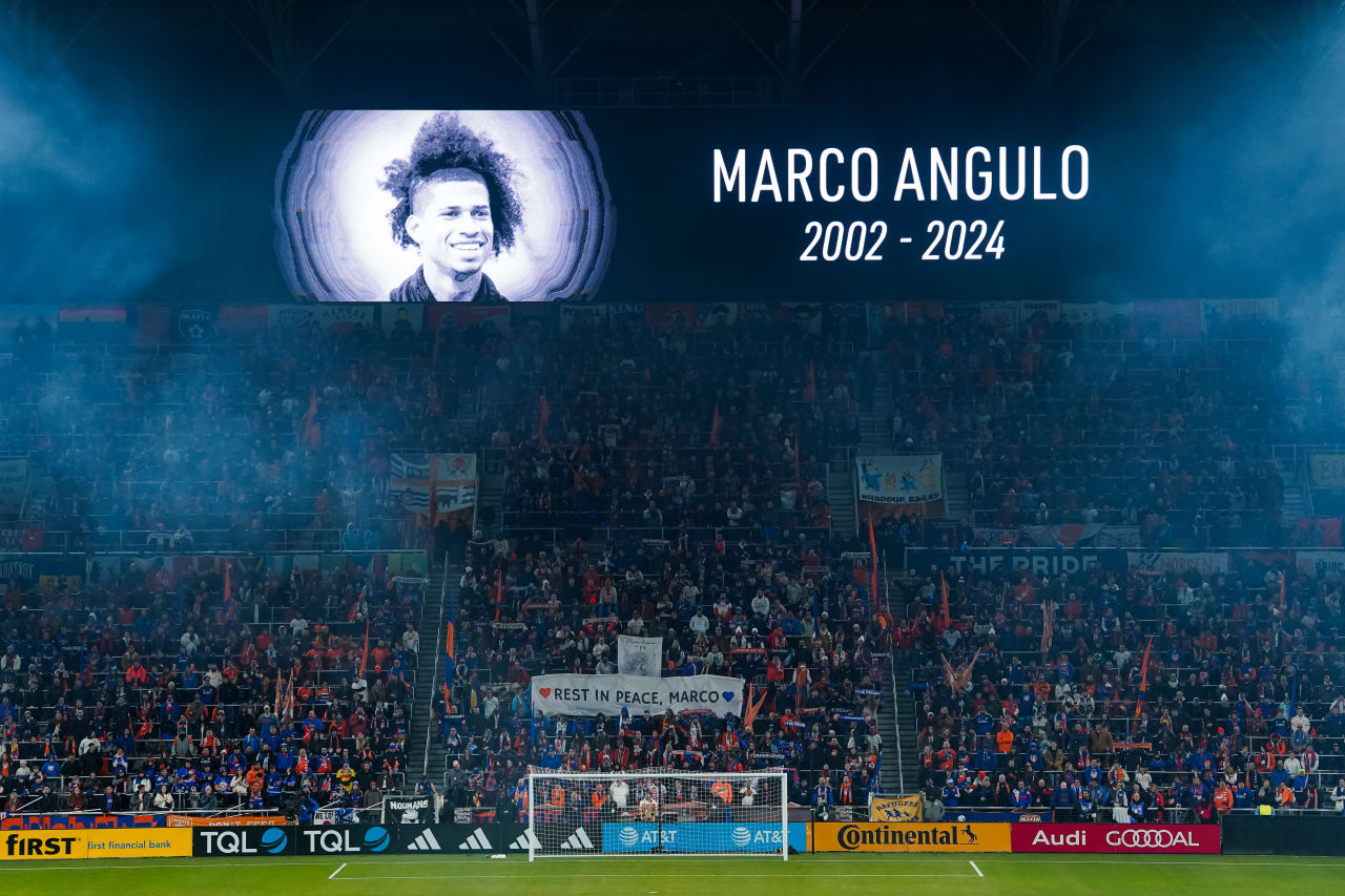 CINCINNATI, OHIO - FEBRUARY 22: FC Cincinnati against New York Red Bulls on February 22, 2025 at TQL Stadium in Cincinnati, Ohio.
