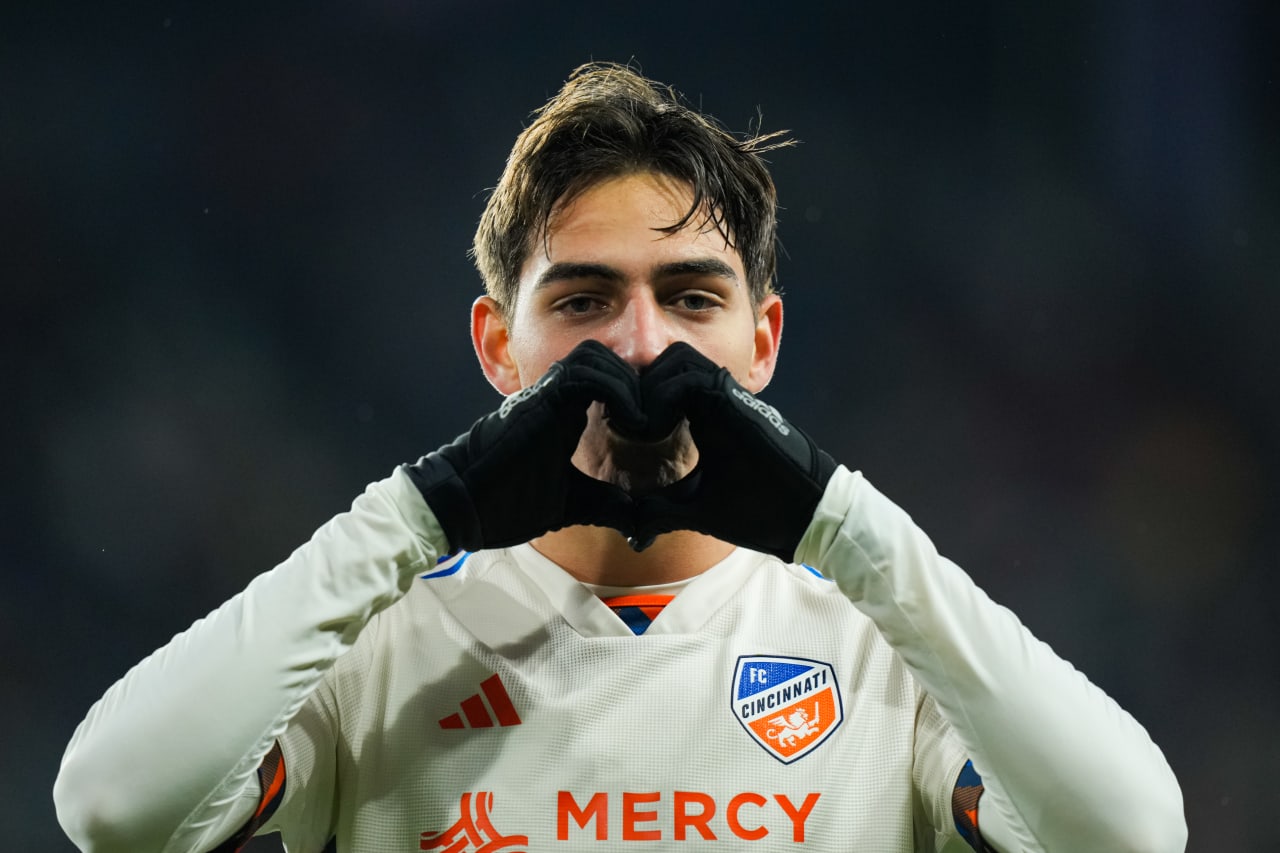 WASHINGTON, D.C. - APRIL 12: D.C. United against FC Cincinnati on April 12, 2025 at Audi Field in Washington, D.C.