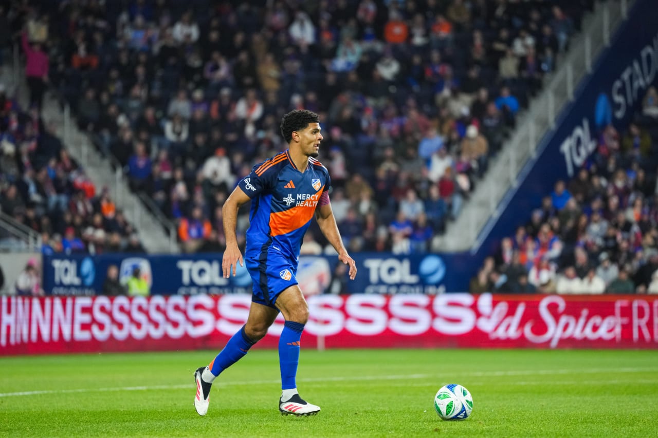 CINCINNATI, OHIO - MARCH 8: FC Cincinnati against Toronto FC on March 8, 2025 at TQL Stadium in Cincinnati, Ohio.