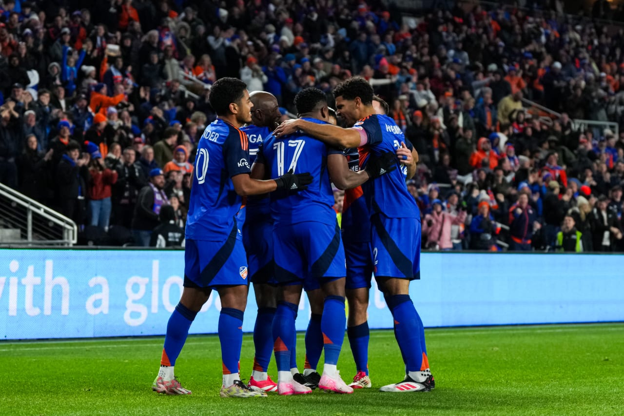CINCINNATI, OHIO - MARCH 8: FC Cincinnati against Toronto FC on March 8, 2025 at TQL Stadium in Cincinnati, Ohio.