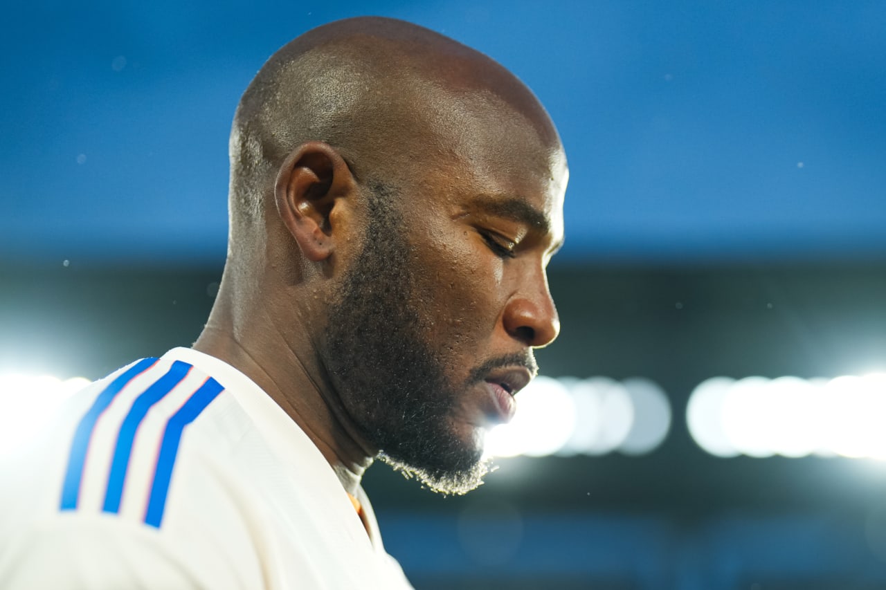 WASHINGTON, D.C. - APRIL 12: D.C. United against FC Cincinnati on April 12, 2025 at Audi Field in Washington, D.C.