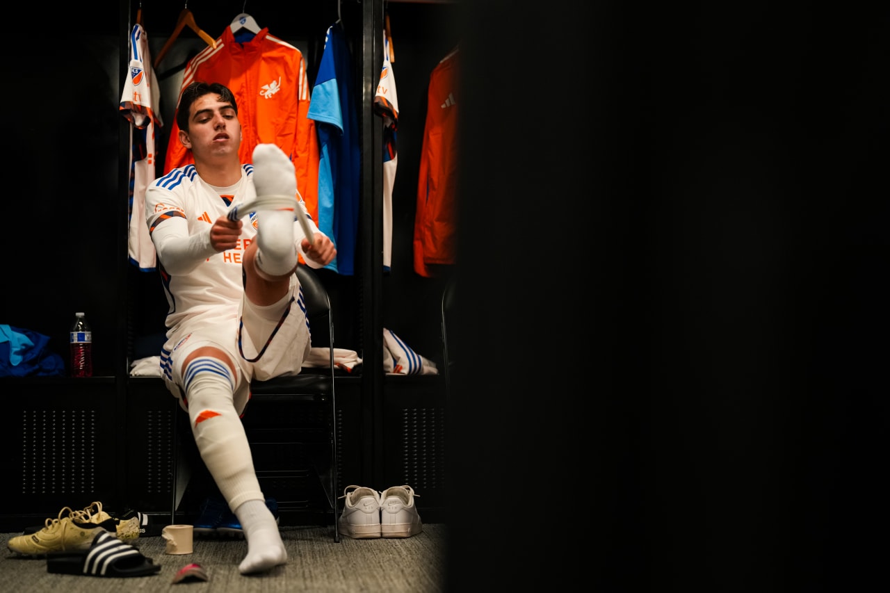 WASHINGTON, D.C. - APRIL 12: D.C. United against FC Cincinnati on April 12, 2025 at Audi Field in Washington, D.C.