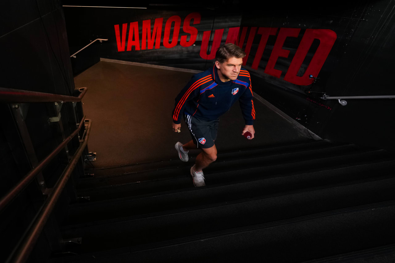 WASHINGTON, D.C. - APRIL 12: D.C. United against FC Cincinnati on April 12, 2025 at Audi Field in Washington, D.C.