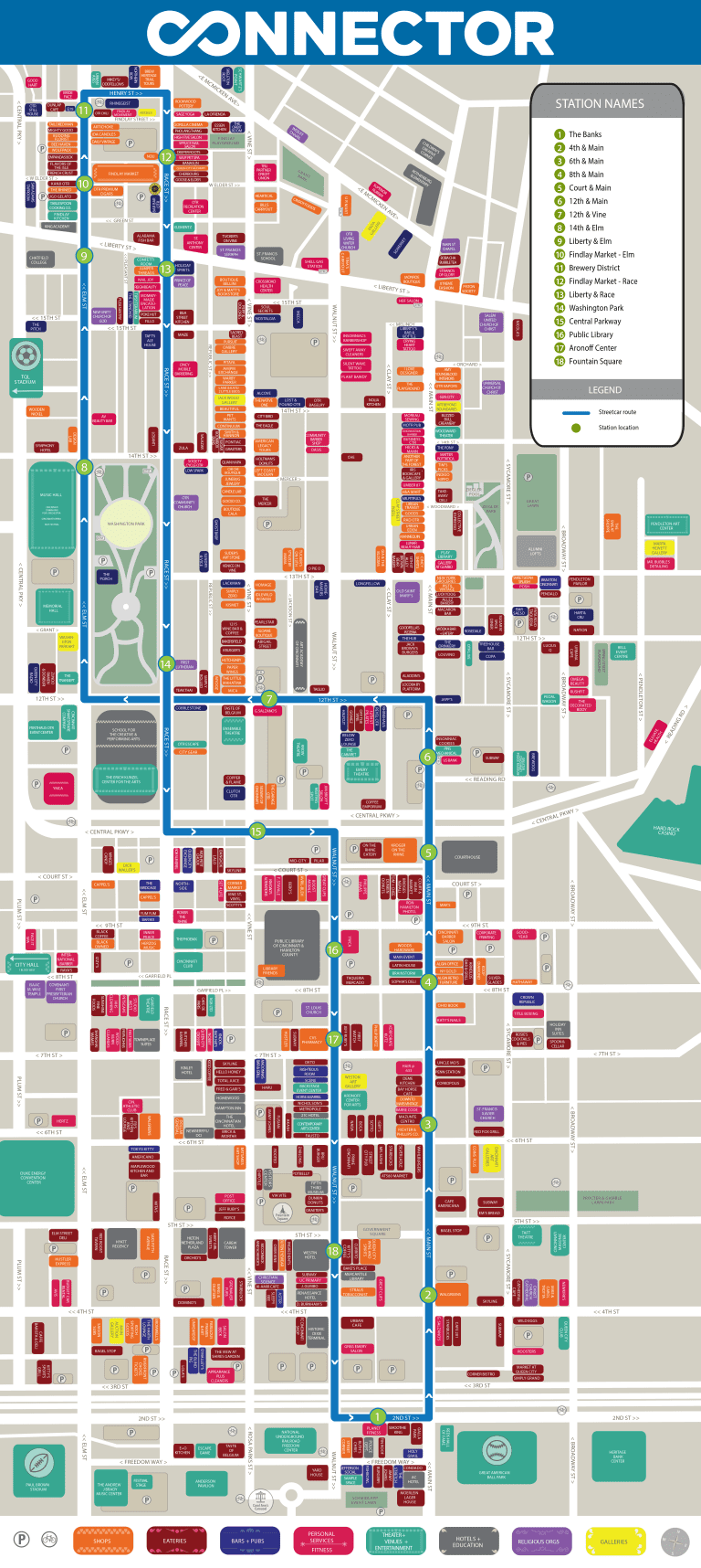 Connector Map Jan. 12 2023